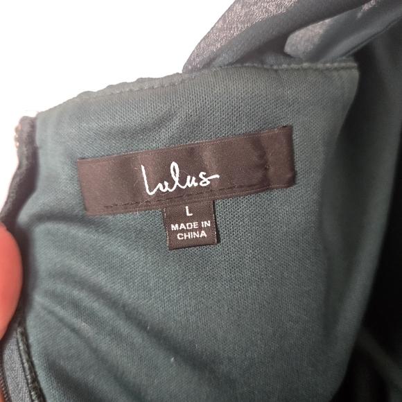 Lulus Radiant Charisma Emerald Chiffon Ruched Tie-strap Maxi Dress Green - Picture 3 of 5